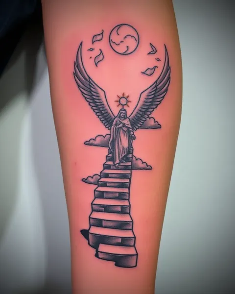 O Significado da Tatuagem "Stairway to Heaven"